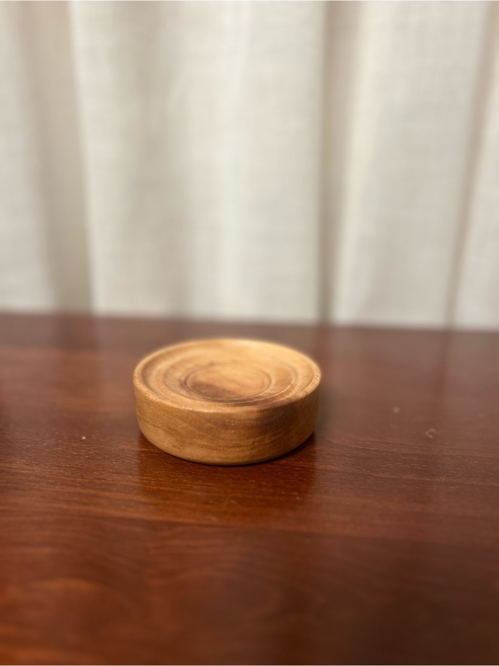 Wood Soap Dish | Sycamore Handcrafted Wooden Soap Holder Rustic Bathroom Decor - Picture 2 of 6